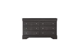Pompei Metallic Grey Dresser - Home Elegance USA