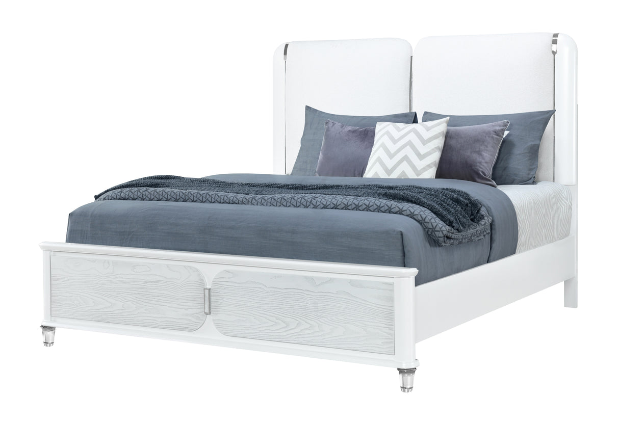 Apollo Grey King Bed | Global - Home Elegance USA