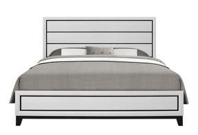 Kate White King Bed | Global