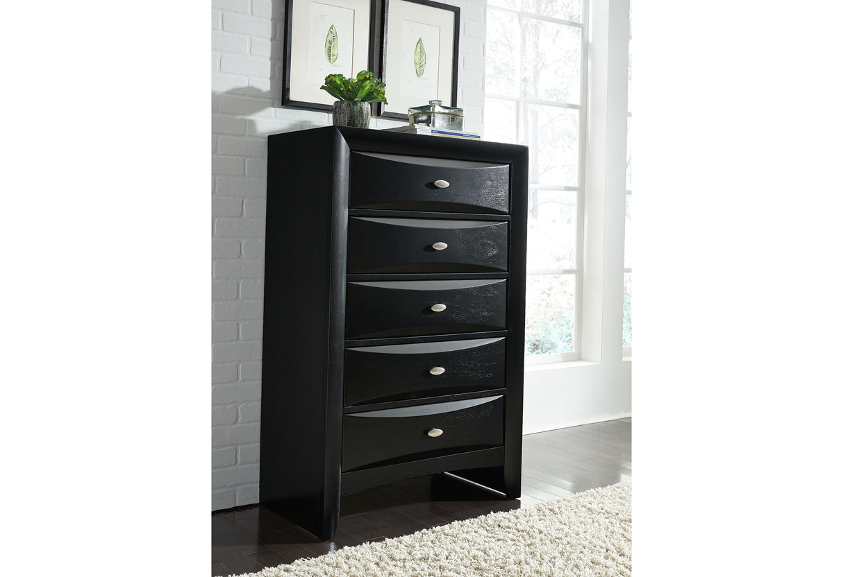 Linda Black Chest | Global - Home Elegance USA