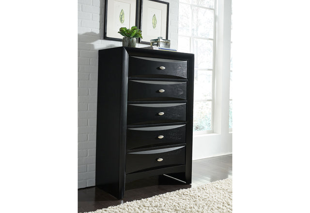 Linda Black Chest | Global - Home Elegance USA