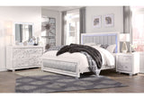 Santorini White King Bed | Global