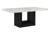 D02 Dining Table + D03 Dc Black - Home Elegance USA