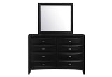Linda Black Dresser - Home Elegance USA