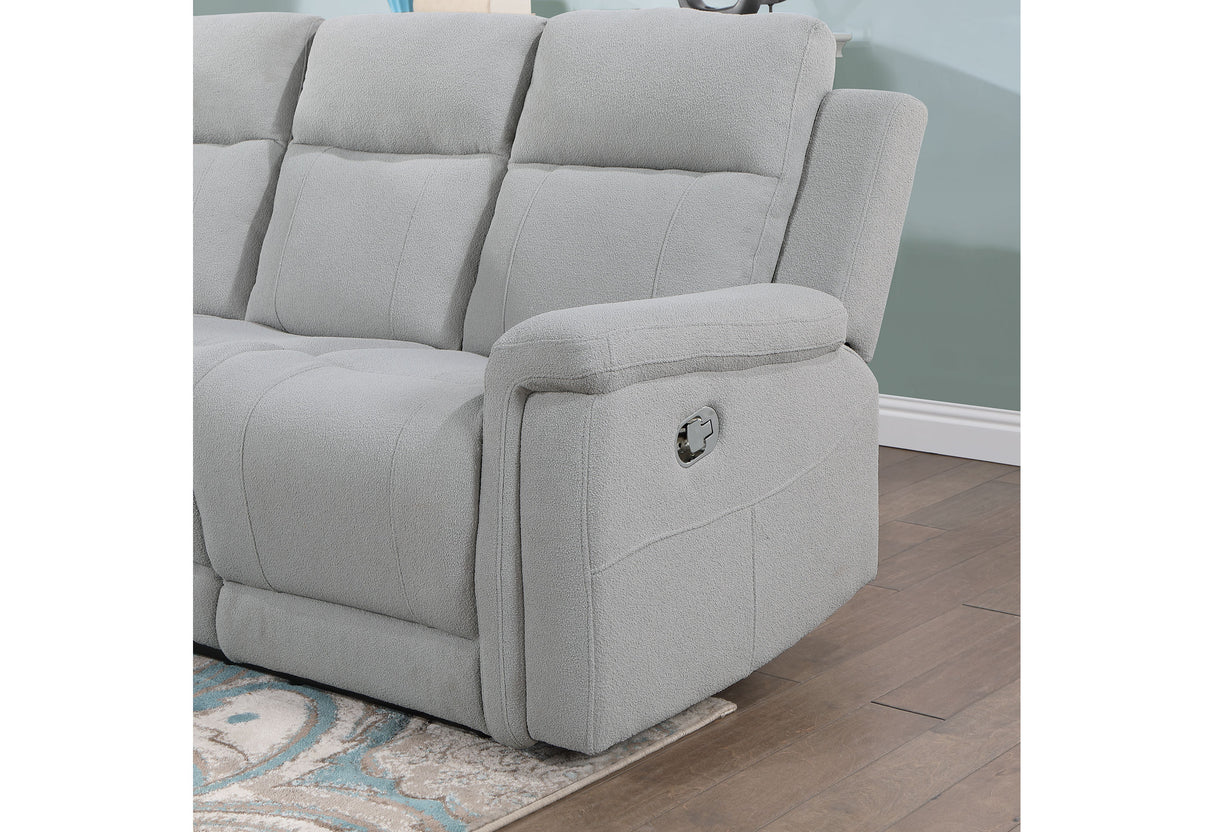 U1797 Grey Reclining Sofa | Global Furniture USA