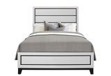 Kate White Full Bed Group - sold by Home Elegance USA