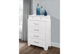 Jordyn White Chest | Global - Home Elegance USA