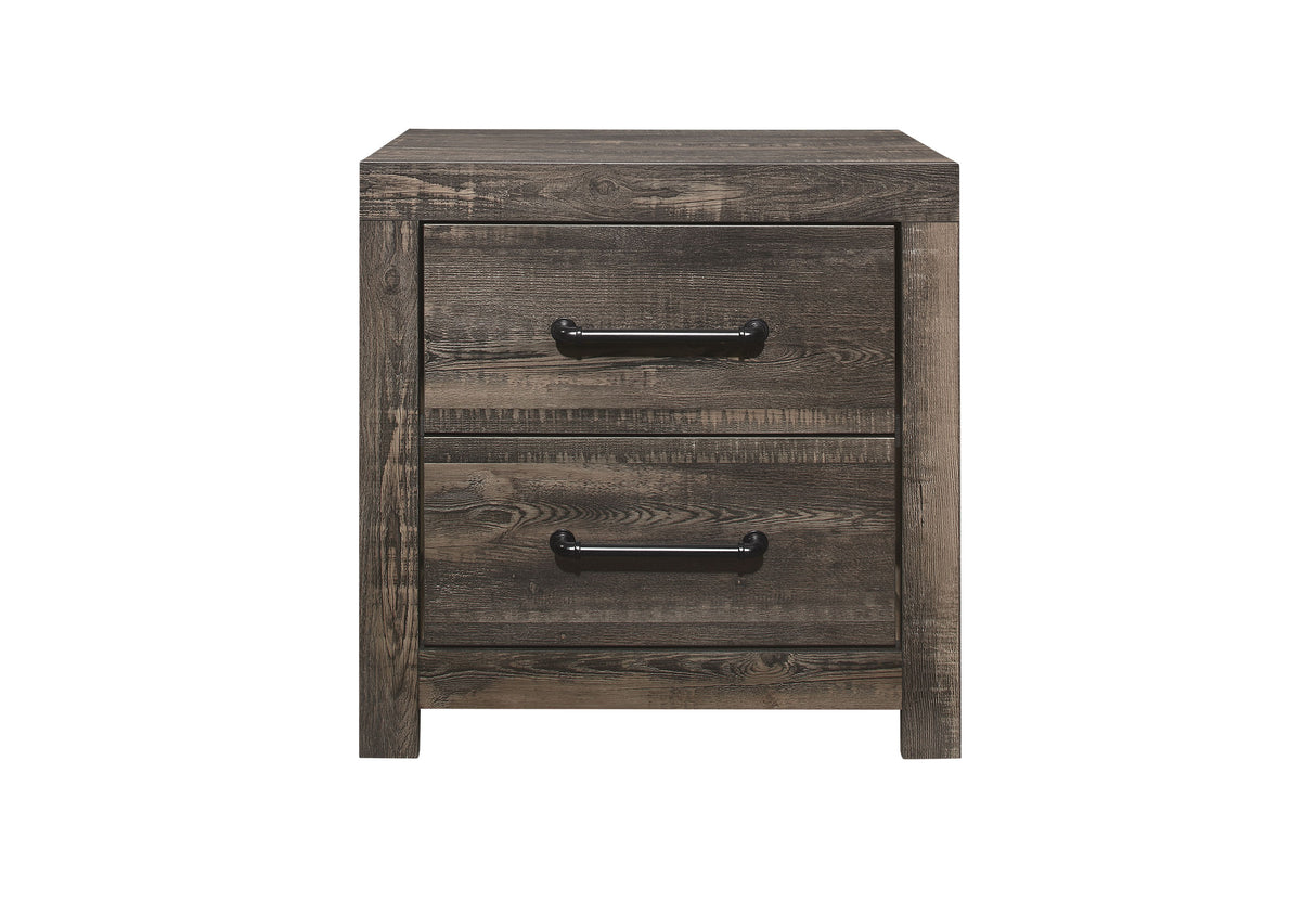 Linwood Dark Oak Nightstand | Global Furniture USA - Home Elegance USA