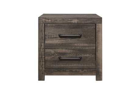Linwood Dark Oak Nightstand | Global Furniture USA - Home Elegance USA