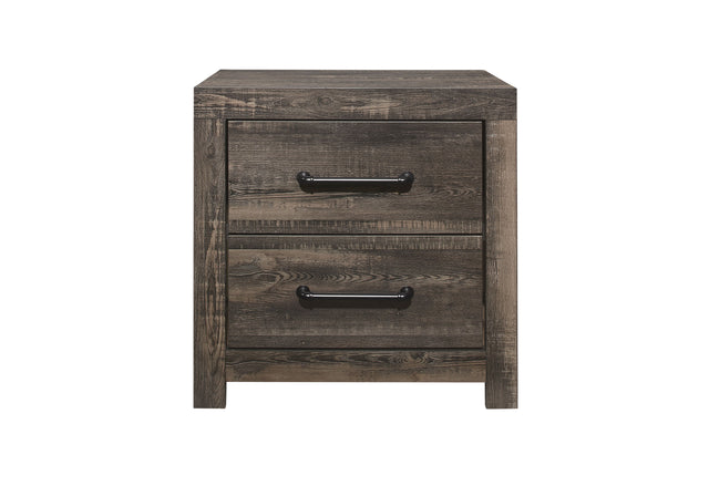 Linwood Dark Oak Nightstand | Global Furniture USA - Home Elegance USA