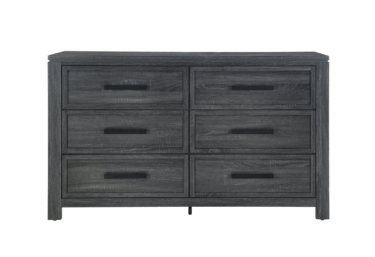 Cypress Dark Grey Dresser - Home Elegance USA