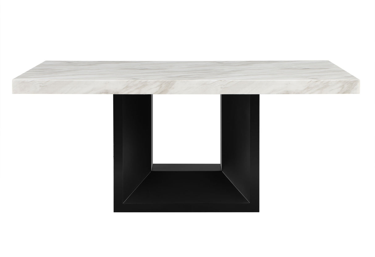 D02 Dining Table + D03 Dc Black - Home Elegance USA