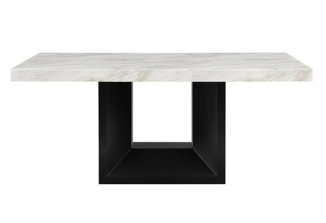 D02 Dining Table + D03 Dc Black - Home Elegance USA