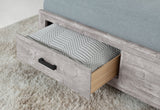 Nolan Grey King Bed | Global - Home Elegance USA