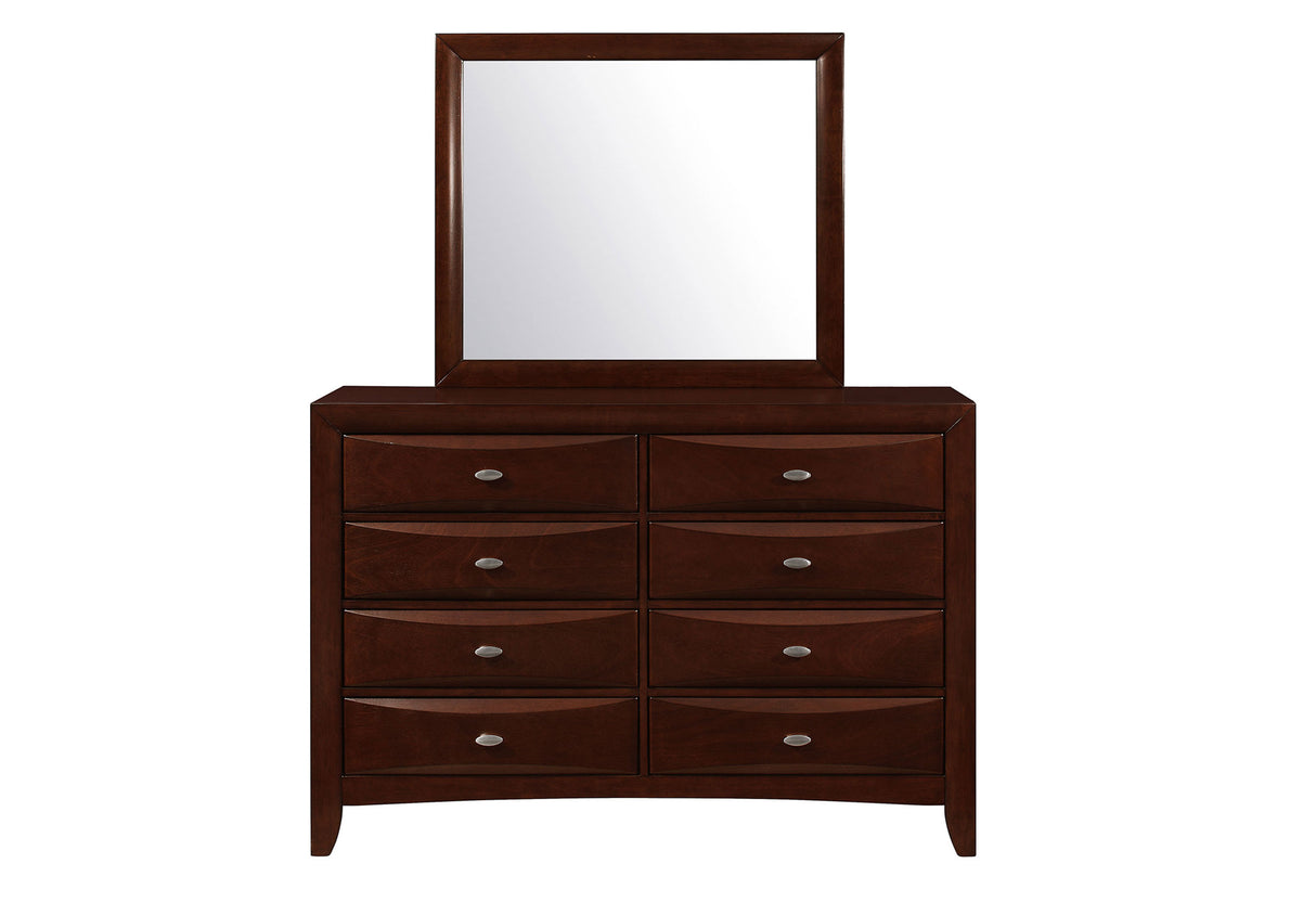 Linda New Merlot Dresser - Home Elegance USA