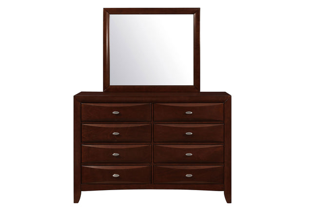 Linda New Merlot Dresser - Home Elegance USA