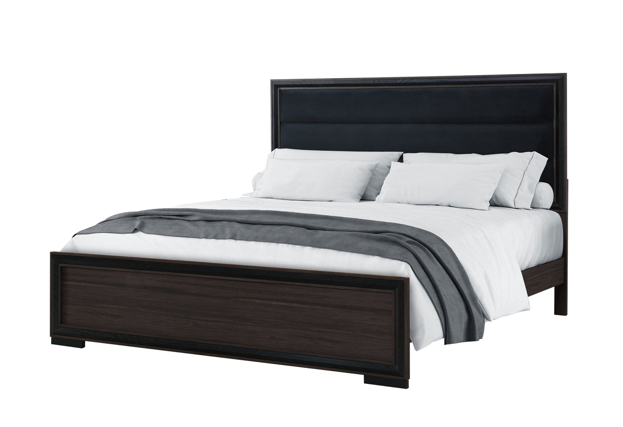 Amelia Brown King Bed | Global - Home Elegance USA