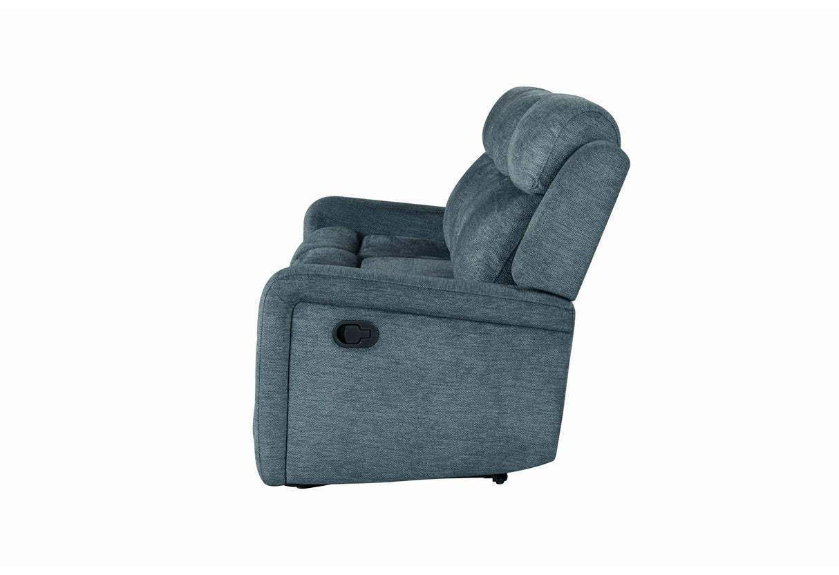 U6024 Dark Grey 9 Reclining Sofa | Global Furniture USA