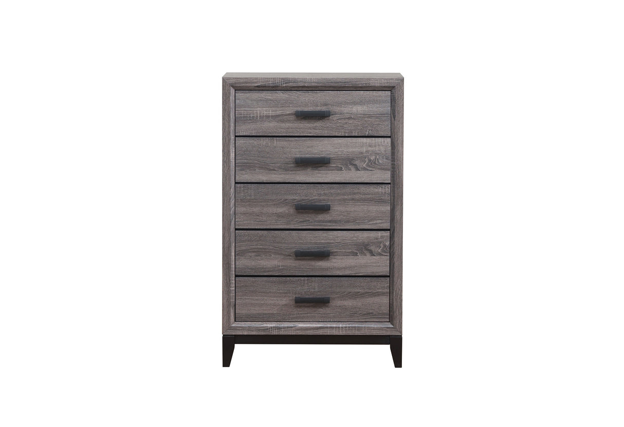 Kate Foil Grey Chest | Global - Home Elegance USA