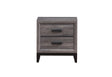 Kate Foil Grey Nightstand | Global Furniture USA - Home Elegance USA