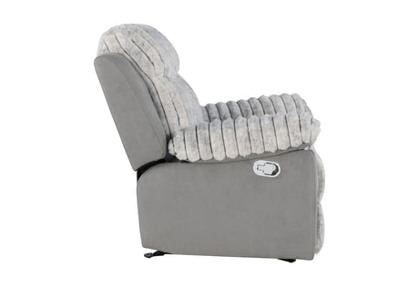 U6028 Grey Glider Recliner | Global Furniture USA
