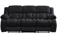 U250 Ebony Reclining Sofa | Global Furniture USA