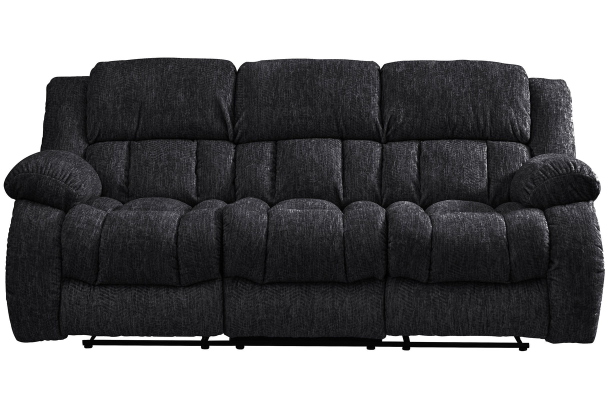 U250 Ebony Reclining Sofa | Global Furniture USA