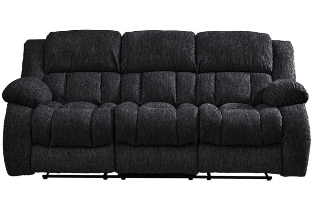 U250 Ebony Reclining Sofa | Global Furniture USA