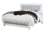 Santorini White Queen Bed | Global