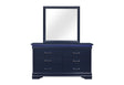 Charlie Blue Dresser With Led