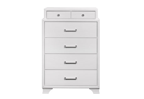 Jordyn White Chest | Global - Home Elegance USA