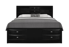 Linda Black Full Bed | Global - Home Elegance USA