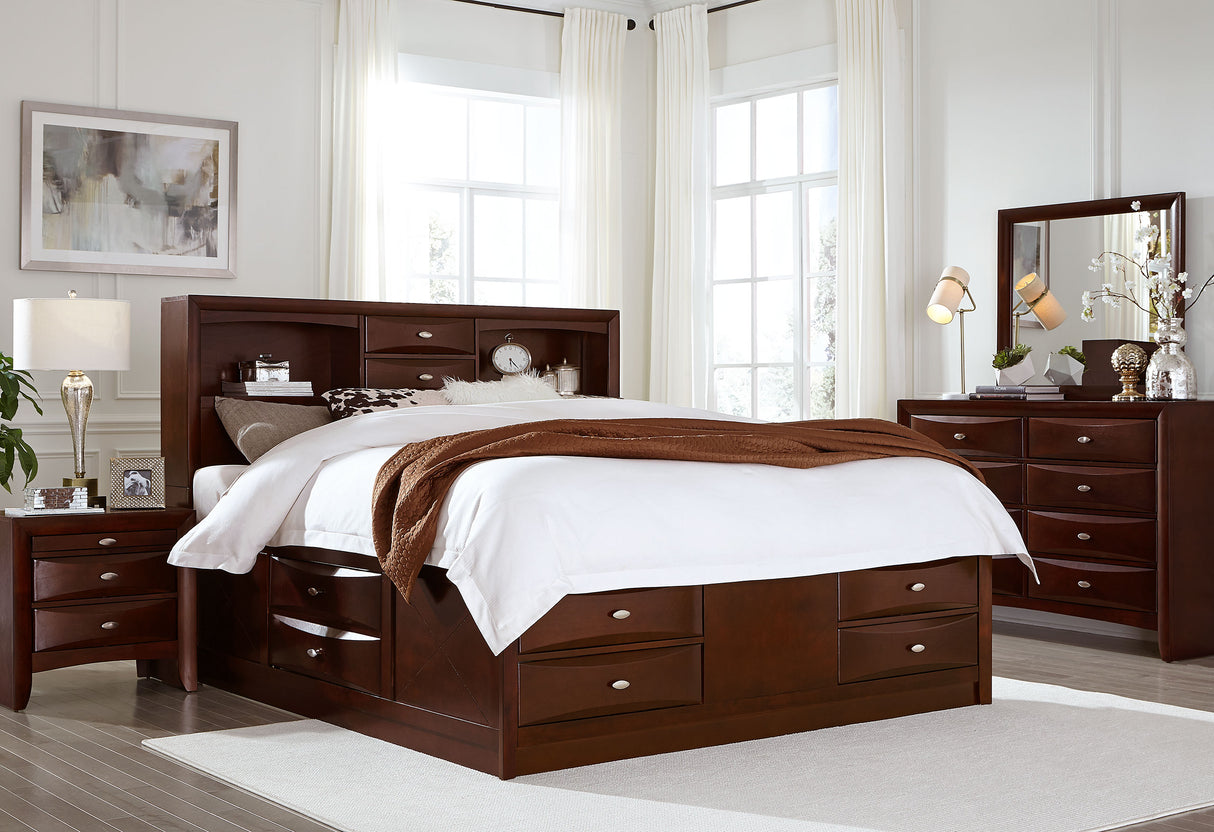 Linda New Merlot Dresser - Home Elegance USA
