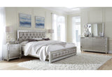 Riley Silver Nightstand | Global Furniture USA