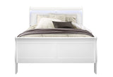 Charlie White Full Bed Group With Led - sold by Home Elegance USA
