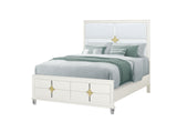 Orion Gold Queen Bed | Global - Home Elegance USA