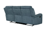 U6024 Dark Grey 9 Reclining Sofa | Global Furniture USA