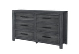 Cypress Dark Grey Dresser - Home Elegance USA