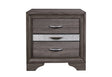 Seville Grey Nightstand | Global Furniture USA