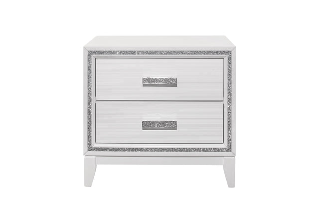 Lily White Nightstand | Global Furniture USA - Home Elegance USA