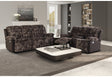U6028 Brown Reclining Sofa and Console Reclining Loveseat | Global Furniture - sold by Home Elegance USA