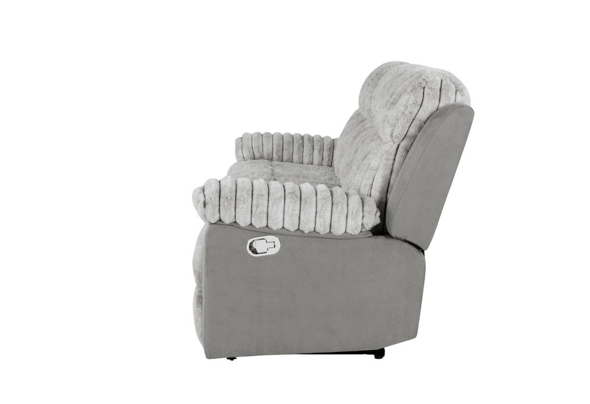 U6028 Grey Reclining Sofa | Global Furniture USA