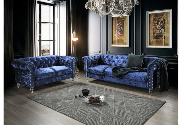 U9550 Blue S/Ls -  Global Furniture USA