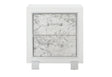 Santorini White Nightstand | Global Furniture USA