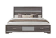 Seville Grey King Bed | Global