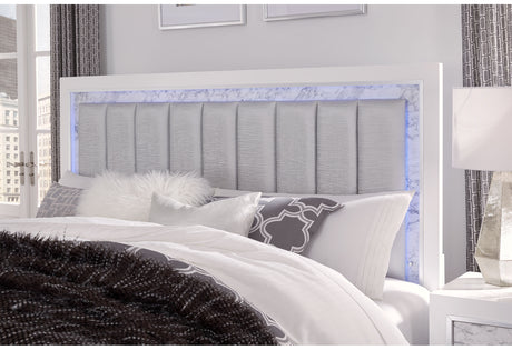 Santorini White King Bed | Global