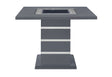 Monaco Dark Grey Bar Table - Home Elegance USA