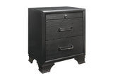 Jordyn Grey Nightstand | Global Furniture USA