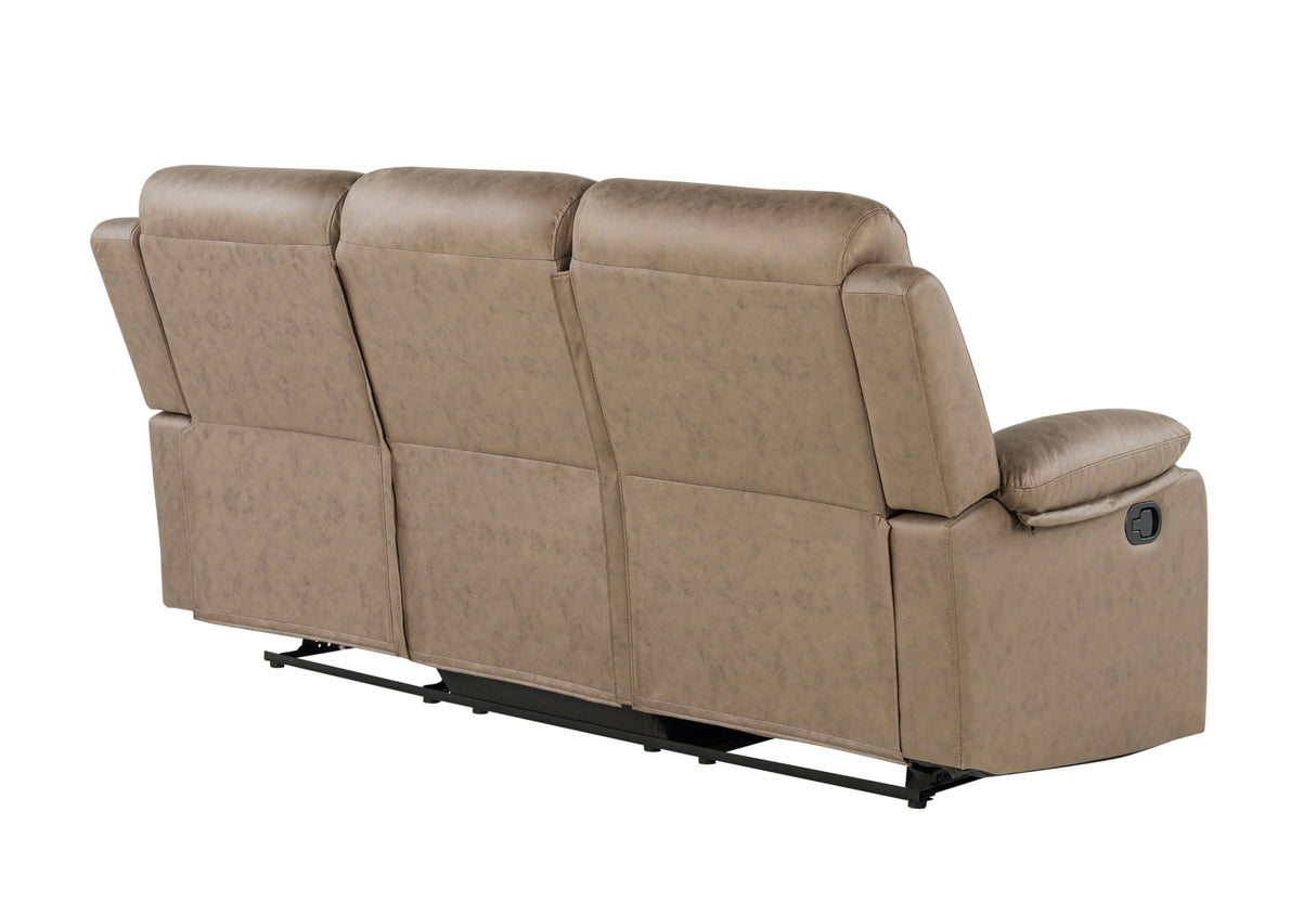 U6026 Brown Reclining Sofa | Global Furniture USA