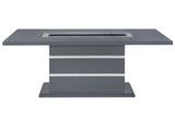 Monaco Dark Grey Dining Table | Global - Home Elegance USA
